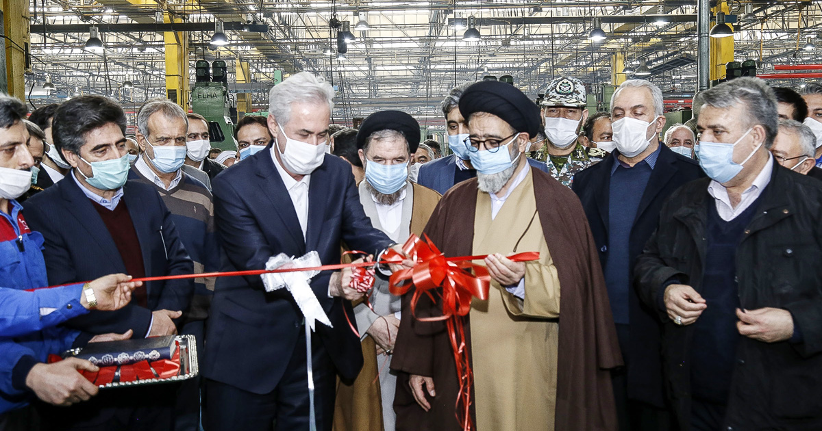 خط تولید دو تراکتور جدید در کارخانه تراکتورسازی تبریز- ایران افتتاح شد