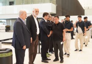 تیم ملی فوتبال وارد لس‌آنجلس شد